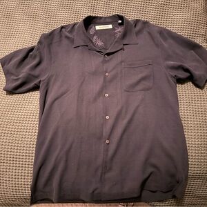 Tommy Bahama Dark Gray Short Sleeve Shirt